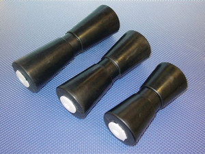 Yates Rubber - Keel Roller 5/8" Bore (8") - 8000