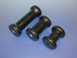 Yates Rubber - Spool Roller 1/2" Bore (4" X 3") - 4163-4P