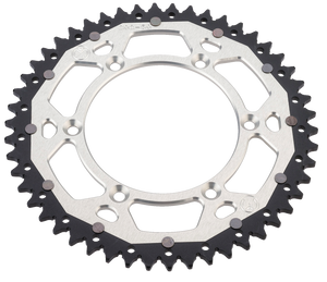 Moose Racing - Dual Sprocket - Silver - 50 Tooth - Dual Sprocket - 1210-210-50-11X