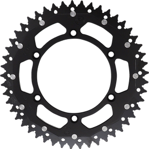 Moose Racing - Dual Sprocket - Black - 49 Tooth - Dual Sprocket - 1210-808-49-10X