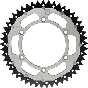 Moose Racing - Dual Sprocket - Silver - 49 Tooth - Dual Sprocket - 1210-808-49-11X