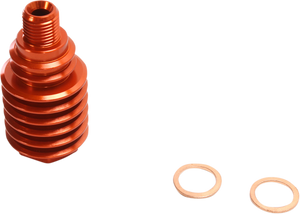 Moose Racing - Brake Caliper Cooler - Rear - Orange - Rear Brake Caliper Cooler - M73-150