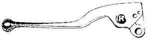 Emgo - Left Lever / Honda - 30-27041
