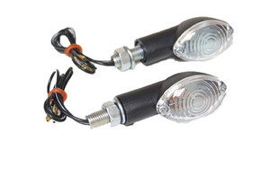 Emgo - Mini Cateye W/lite Black Clear - 61-66243