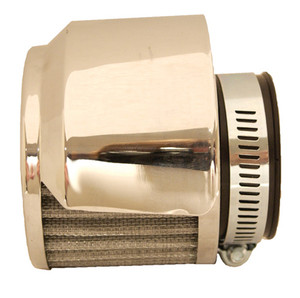 Emgo - Air Filter Chr Shield 45mm - 12-55780