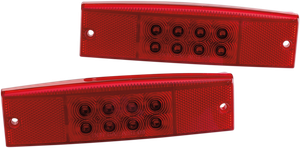 Moose Utility - LED Tail Lights - Ranger Mid - Red - LED Tail Lights - 100-2350-PU