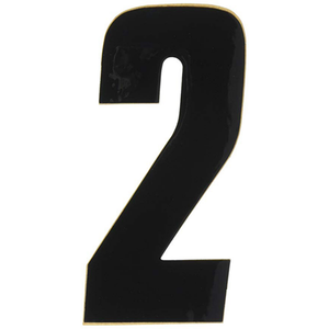 Factory Effex - Fx 2015 Numbers Standard 6" Black 2 - 932132
