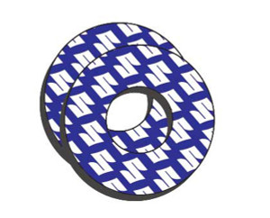 Factory Effex - Factory Effex Suzuki Grip Donuts - Suzuki (blue/white) - 22-67400