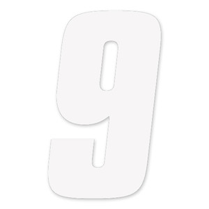 Factory Effex - Fx 2015 Numbers Factory 7" White 9 - 08-90099