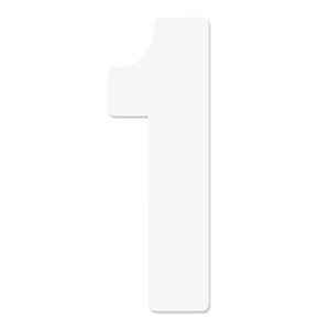 Factory Effex - Fx 2015 Numbers Pro 8" White 1 - 902547
