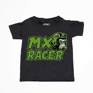 Factory Effex - Kawasaki Mx Racer Toddler T-shirt / Black (4t) - 23-83124