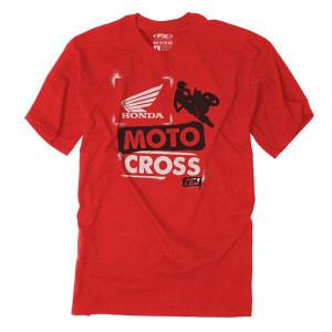 Factory Effex - Honda Paint Youth T-shirt / Red (s) - 21-83330
