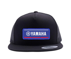 Factory Effex - Factory Effex Yamaha Vector Snapback Hat / Black-grey Mesh Os - 22-86204