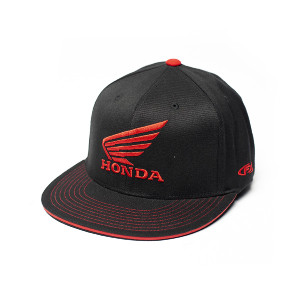 Factory Effex - Factory Effex Honda Wing Flex-style Hat / Black (s/m) - 17-88390