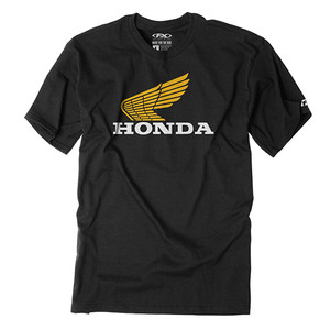 Factory Effex - Honda Classic Men's T-shirt / Heather Black (xl) - 22-87316