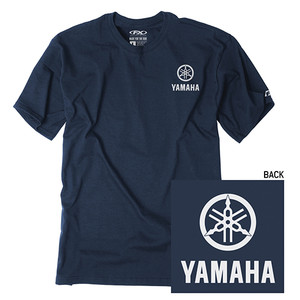 Factory Effex - Yamaha Icon Men's T-shirt / Navy Blue (m) - 24-87202