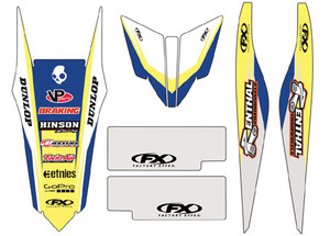 Factory Effex - Fx 2016 Standard Trim Kits (20" X 24" Sheets) - 19-50620