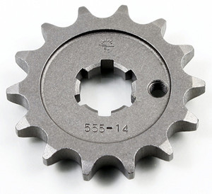 Jt Chain And Sprockets - Jt Steel Front Sprocket 14 Tooth - JTF555.14