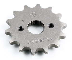 Jt Chain And Sprockets - Jt Steel Front Sprocket 14 Tooth Honda - JTF1256.14