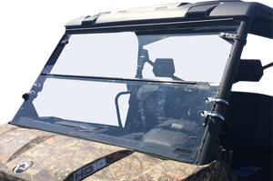 Moose Utility - Full Folding Windshield - Defender - Full Folding Windshield - LEMA100-0039