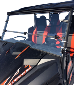 Moose Utility - Full Folding Windshield - Wolverine - Full Folding Windshield - LEMA100-0042