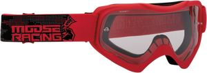 Moose Racing - Qualifier Goggles - Agroid - Red - Qualifier Agroid  Goggles - 2601-2654