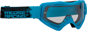 Moose Racing - Qualifier Goggles - Agroid - Blue - Qualifier Agroid  Goggles - 2601-2659