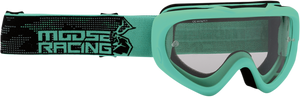 Moose Racing - Youth Qualifier Goggles - Agroid - Mint - Youth Qualifier Agroid Goggles - 2601-2664