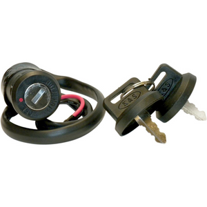 K&s - Lock Set, (honda Style) (positions: Off-closed, Red-open) - 12-0060