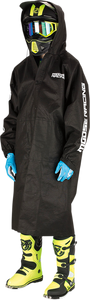 Moose Racing - Mud Rainsuit Coat - Black - L/XL - Mud Coat - LM1141-01 L/XL