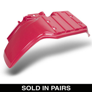 Maier Manufacturing Co - Rear Fender Honda Pairs Red - 118952