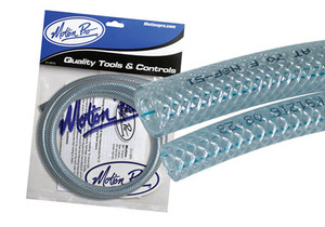 Motion Pro - Mp Braided Vinyl Fuel Line, 1/4 Id X 3 Ft - 12-0059