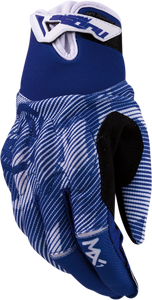 Moose Racing - MX1 Gloves - Blue - Medium - MX1 Gloves - 3330-7047
