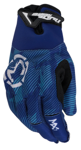 Moose Racing - MX1 Gloves - Blue - Medium - MX1 Gloves - 3330-7370