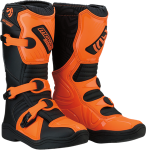 Moose Racing - M1.3 Boots - Black/Orange - Size 7 - M1.3 Youth Boots - 3411-0443
