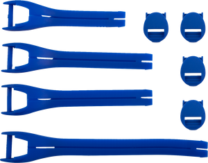 Moose Racing - Qualifier Boot Strap Kit - Blue - Size 10-15 - Boot Strap Kit - 3430-1020 Moose Racing - Qualifier Boot Strap Kit - Blue - Size 10-15 - Boot Strap Kit - 3430-1020