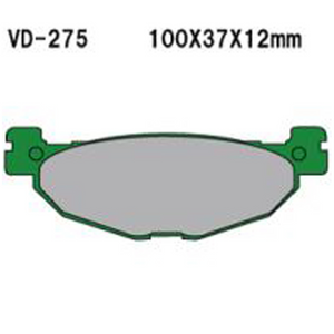 Vesrah - Vesrah Semi-metallic Brake Pads, Vd-275 - VD-275