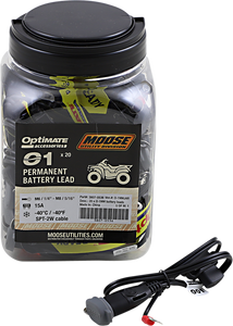 Moose Utility - Battery Cord Jar - 20-Piece - Battery Cord Jar - O-01NM JAR