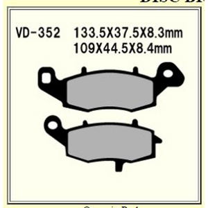 Vesrah - Vesrah Brake Pads (vd-352rjl) - VD-352RJL