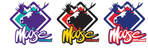Moose Racing - Decal - Moose Offroad - 3 Pack - Moose Decal - 4320-2531