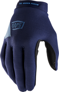 100% - Ridecamp Women's Gloves Navy/slate Lg - 10013-00018