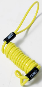 Abus - Disc Lock Reminder Cable Yellow - 33919 Abus - Disc Lock Reminder Cable Yellow - 33919