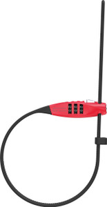 Abus - Travelguard Straplock Red - 95600 Abus - Travelguard Straplock Red - 95600