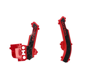 Acerbis - X-grip Frame Guard Gas Red/black - 2979611018
