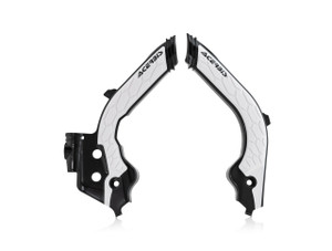 Acerbis - X-grip Frame Guards Black/white - 2733451007 Acerbis - X-grip Frame Guards Black/white - 2733451007