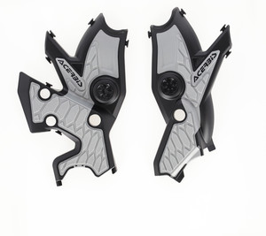 Acerbis - X-grip Frame Guard Black/silver Yam - 2911461001