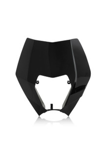 Acerbis - Front Headlight Mask Black - 2732060001