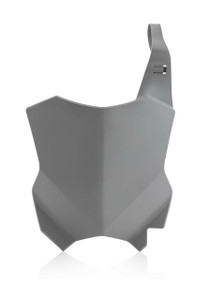 Acerbis - Front Number Plate Grey - 2449390011