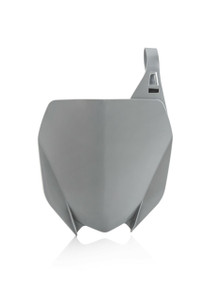 Acerbis - Front Number Plate Grey - 2685860011