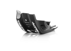 Acerbis - Skid Plate W/linkage Guard Black/white - 2791661007